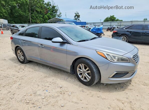 5NPE24AFXHH497020 2017 HYUNDAI SONATA Gray 
