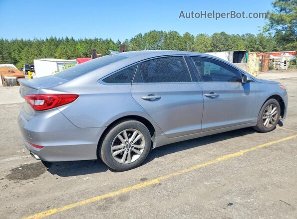 5NPE24AFXHH506301 2017 HYUNDAI SONATA Silver Tył prawy