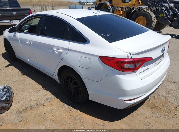 5NPE24AFXHH522207 2017 HYUNDAI SONATA White 