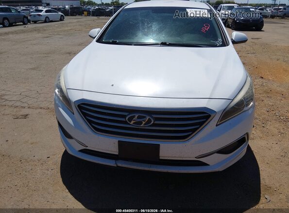 5NPE24AFXHH522207 2017 HYUNDAI SONATA White 