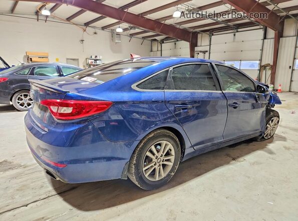 5NPE24AFXHH524202 2017 HYUNDAI SONATA Blue 