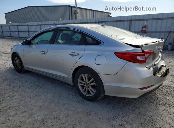 5NPE24AFXHH569477 2017 HYUNDAI SONATA Silver Задня ліва чверть