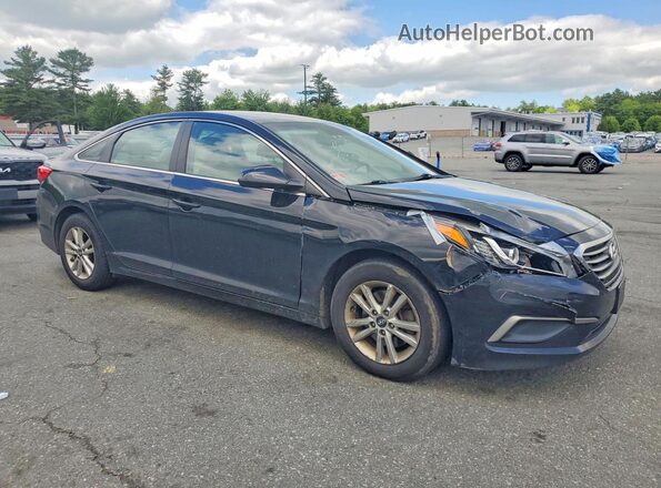 5NPE24AFXHH570273 2017 HYUNDAI SONATA Black Przód prawy
