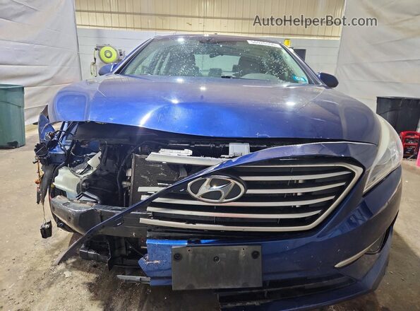 5NPE24AFXHH591284 2017 HYUNDAI SONATA Blue 