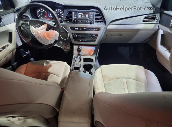 5NPE24AFXHH591284 2017 HYUNDAI SONATA Blue 