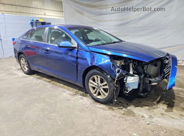 5NPE24AFXHH591284 2017 HYUNDAI SONATA Blue 