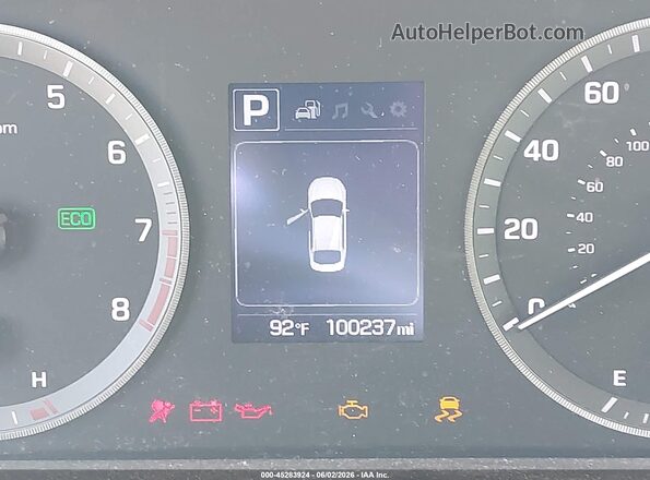 5NPE24AFXHH595416 2017 HYUNDAI SONATA Красный 