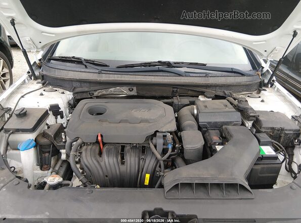 5NPE24AFXJH663901 2018 HYUNDAI SONATA White Vista trasera