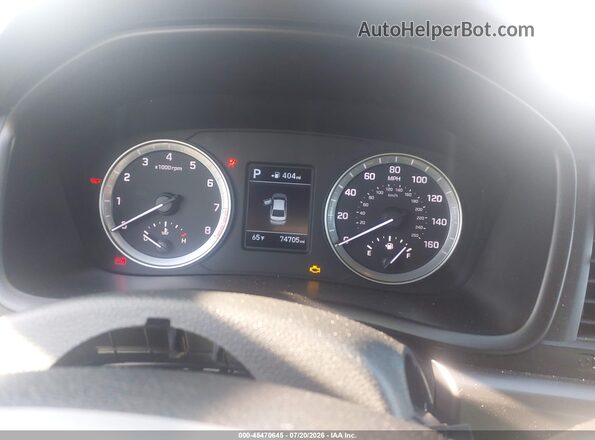 5NPE24AFXJH679760 2018 HYUNDAI SONATA Черный Вид задних сидений