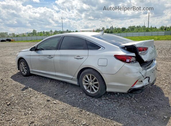 5NPE24AFXJH686126 2018 HYUNDAI SONATA Silver Задня ліва чверть