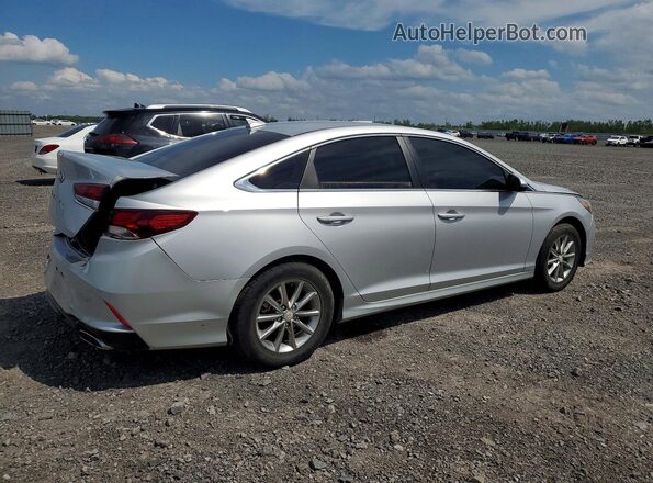 5NPE24AFXJH686126 2018 HYUNDAI SONATA Silver Задня права чверть