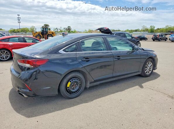 5NPE24AFXJH693660 2018 HYUNDAI SONATA Black 