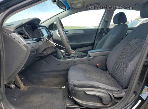 5NPE24AFXJH693660 2018 HYUNDAI SONATA Black 