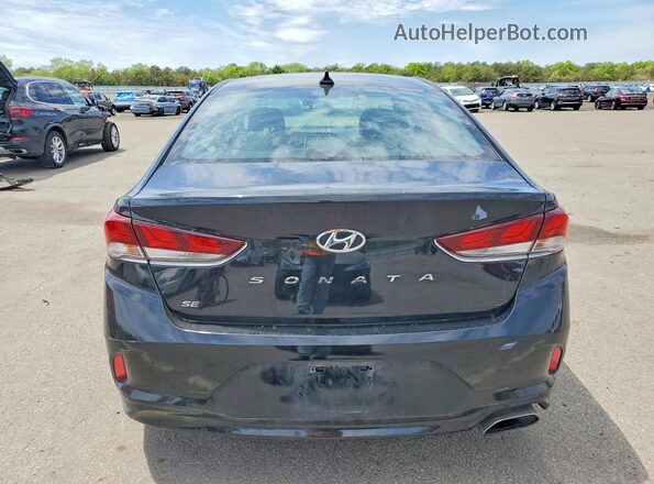 5NPE24AFXJH693660 2018 HYUNDAI SONATA Black 