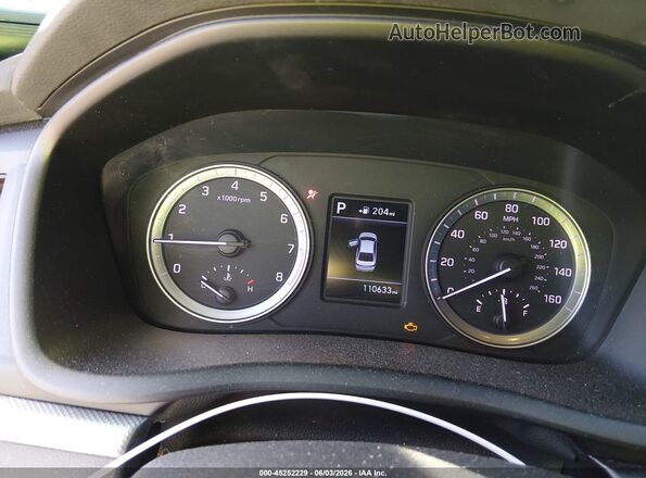 5NPE24AFXJH708853 2018 HYUNDAI SONATA Black Widok tylnych siedzeń