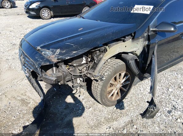 5NPE24AFXJH708853 2018 HYUNDAI SONATA Black Widok z przodu