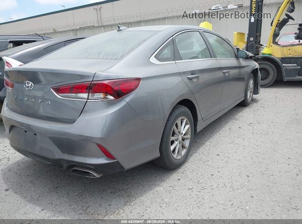 5NPE24AFXJH726141 2018 HYUNDAI SONATA Gray Rear right