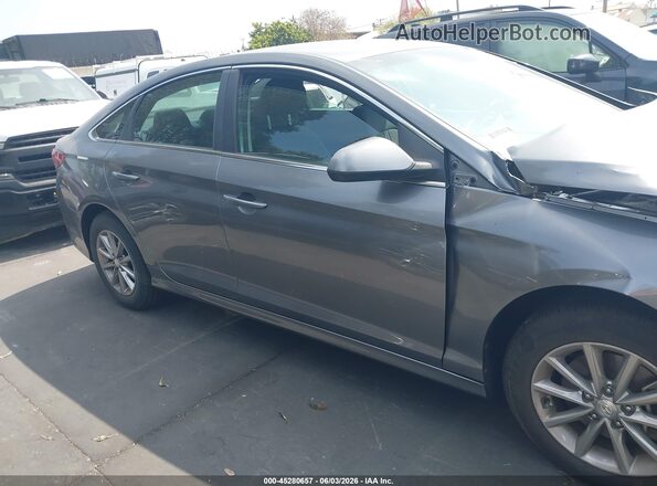 5NPE24AFXJH726141 2018 HYUNDAI SONATA Gray 360 interior view