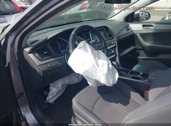 5NPE24AFXJH726141 2018 HYUNDAI SONATA Gray 