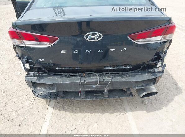 5NPE24AFXKH748724 2019 HYUNDAI SONATA Black Vista frontal
