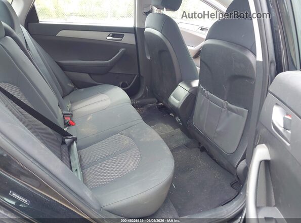 5NPE24AFXKH748724 2019 HYUNDAI SONATA Black Vista de la etiqueta del VIN
