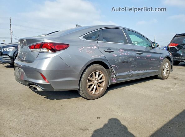 5NPE24AFXKH752420 2019 HYUNDAI SONATA Gray უკანა მარჯვენა