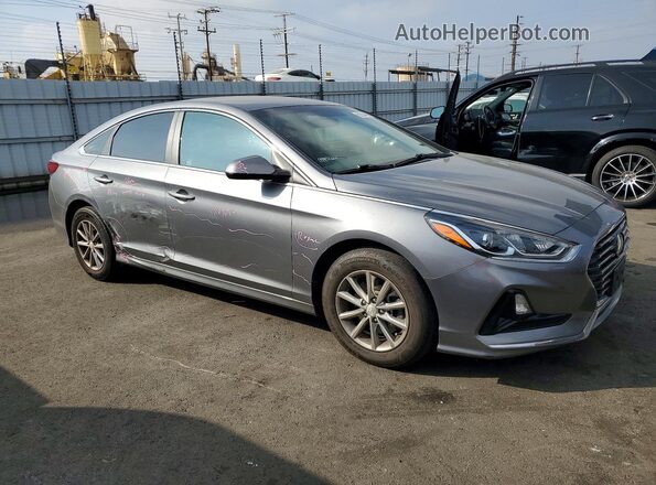 5NPE24AFXKH752420 2019 HYUNDAI SONATA Gray წინა მარჯვენა