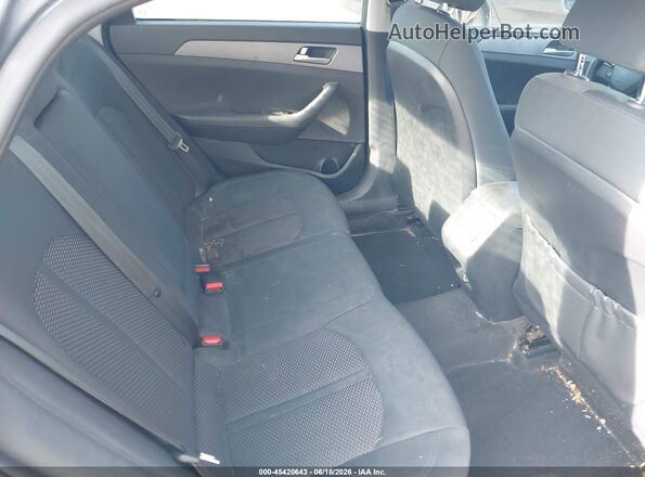 5NPE24AFXKH758301 2019 HYUNDAI SONATA Gray VIN sticker view