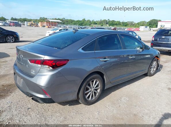 5NPE24AFXKH758301 2019 HYUNDAI SONATA Gray Rear right