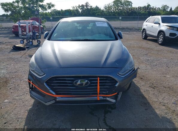 5NPE24AFXKH758301 2019 HYUNDAI SONATA Gray Instrument cluster view