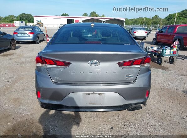 5NPE24AFXKH758301 2019 HYUNDAI SONATA Gray 
