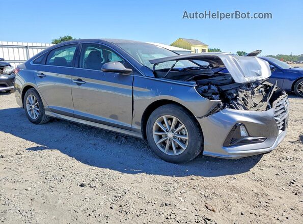 5NPE24AFXKH799804 2019 HYUNDAI SONATA Gray Przód prawy