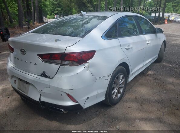 5NPE24AFXKH817962 2019 HYUNDAI SONATA White 