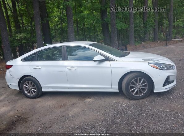 5NPE24AFXKH817962 2019 HYUNDAI SONATA White 