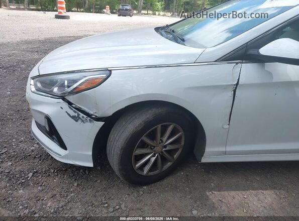 5NPE24AFXKH817962 2019 HYUNDAI SONATA White 