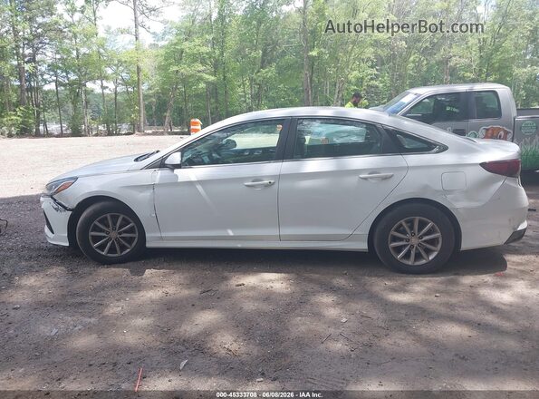 5NPE24AFXKH817962 2019 HYUNDAI SONATA White 