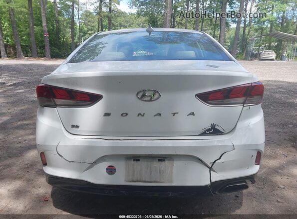 5NPE24AFXKH817962 2019 HYUNDAI SONATA White 