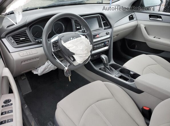 5NPE24AFXKH819730 2019 HYUNDAI SONATA Red წინა პანელის ხედი