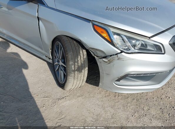 5NPE34AB3GH333228 2016 HYUNDAI SONATA Silver წინა ხედი