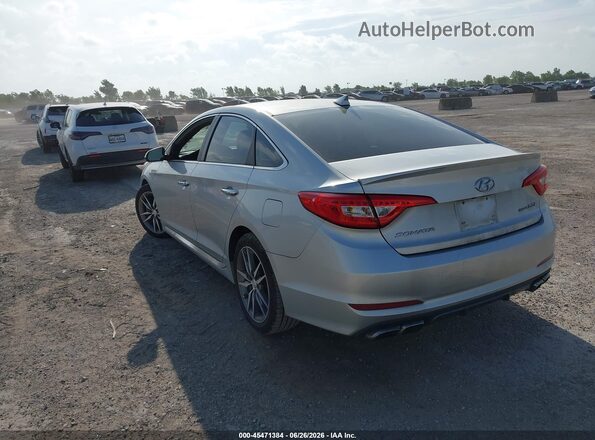 5NPE34AB3GH333228 2016 HYUNDAI SONATA Silver უკანა მარცხენა