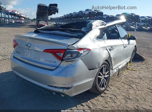5NPE34AB5HH470558 2017 HYUNDAI SONATA Silver Trasero derecho