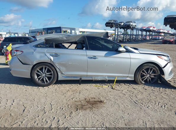 5NPE34AB5HH470558 2017 HYUNDAI SONATA Silver Vista del cuadro de instrumentos