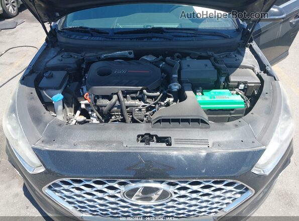 5NPE34AB5JH610839 2018 HYUNDAI SONATA Black Vista trasera