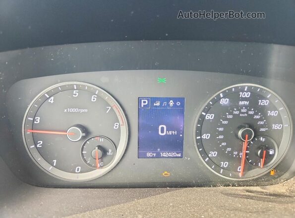 5NPE34AB6HH579627 2017 HYUNDAI SONATA Black 