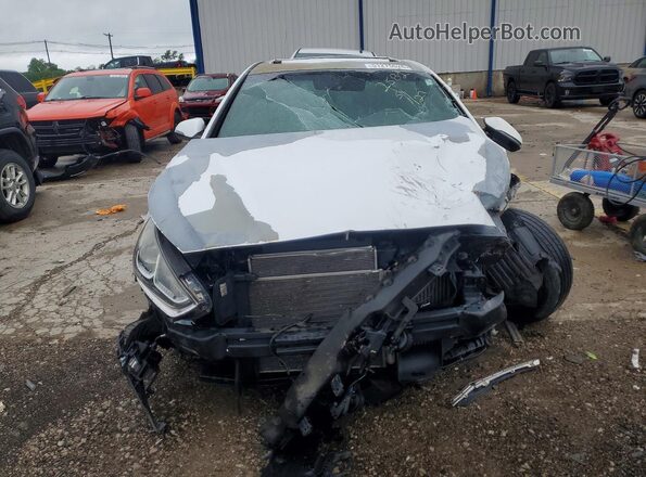 5NPE34AB7JH672582 2018 HYUNDAI SONATA White წინა ხედი