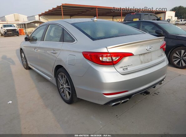 5NPE34AB8HH446643 2017 HYUNDAI SONATA Silver Tył lewy