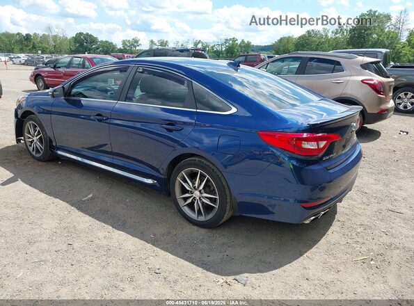 5NPE34AB8HH463877 2017 HYUNDAI SONATA Blue უკანა მარცხენა