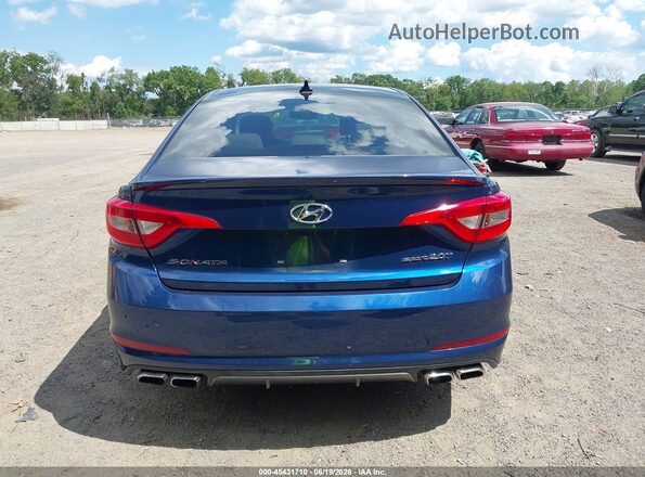 5NPE34AB8HH463877 2017 HYUNDAI SONATA Blue 