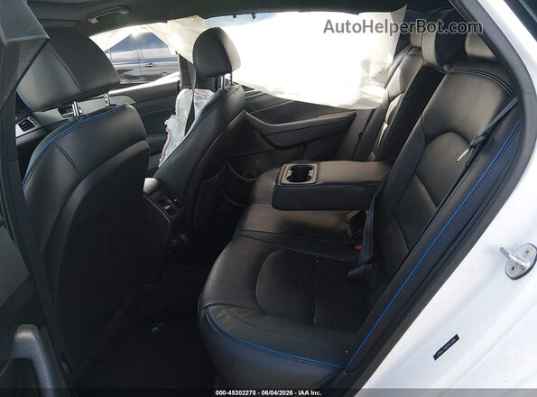 5NPE34AB9KH759627 2019 HYUNDAI SONATA White VIN კოდის სტიკერის ხედი