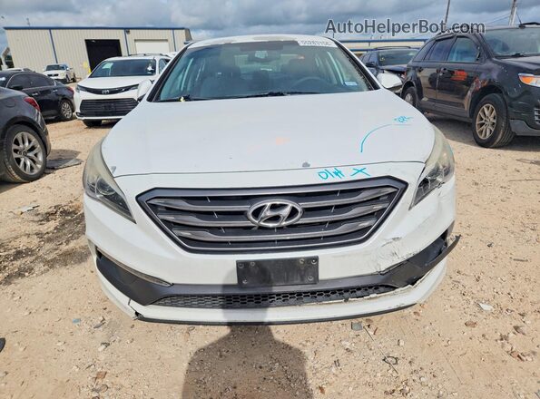 5NPE34AF0GH261567 2016 HYUNDAI SONATA White 
